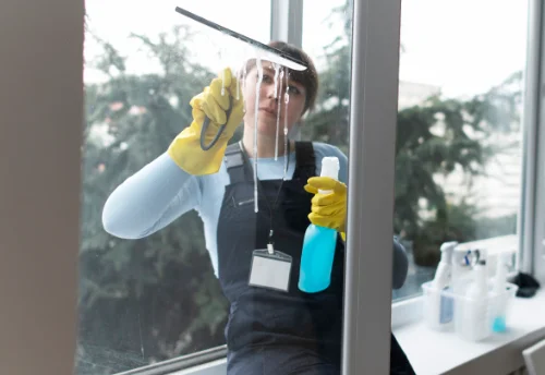 Nettoyage de vitres intérieures et extérieures à Certines